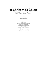 8 Christmas Solos P.O.D cover